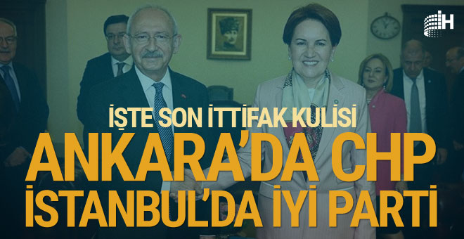 CHP Ankara’da, İYİ Parti de İstanbul’da aday çıkarmayacak