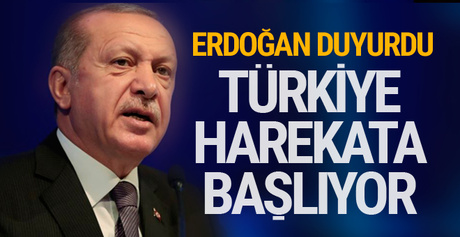 Erdoğan son dakikayı duyurdu! Türkiye Fırat’ın Doğusuna operasyona başlıyor