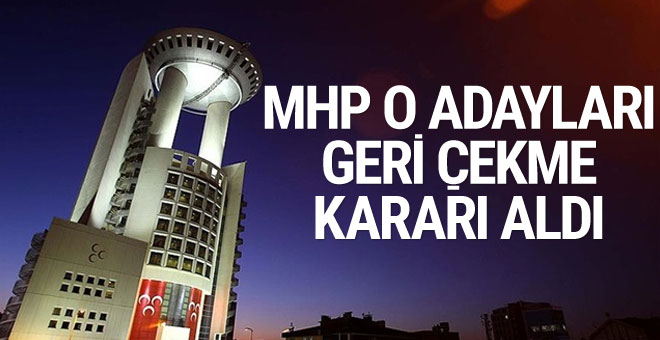 MHP’nin Denizli Büyükşehir Belediyesi için adayı geri çekildi