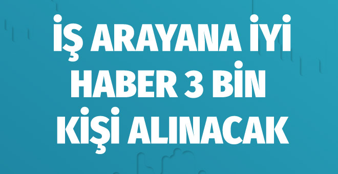 Devlet Hava Meydanları İşletmesi 3 bin çalışan alacak şartı en az lise mezunu olmak