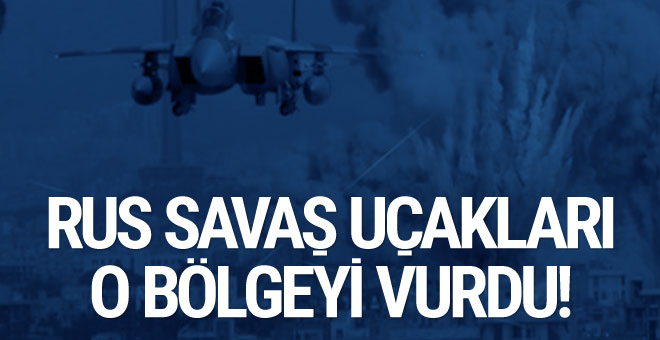 Rus savaş uçakları İdlib’i vurdu! Ölü ve yaralılar var