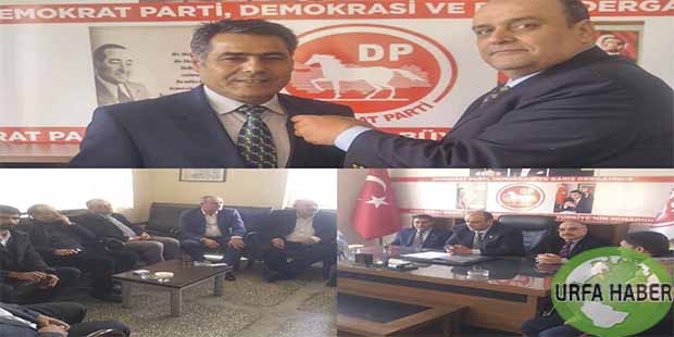 DP teşkilat başkan yardımcısı CÖMERT Şanlıurfa’ya geldi.