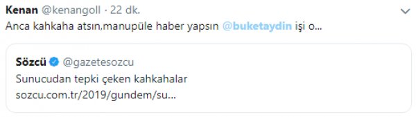 Buket Aydın'ın kahkahaları CHP'lileri kızdırdı