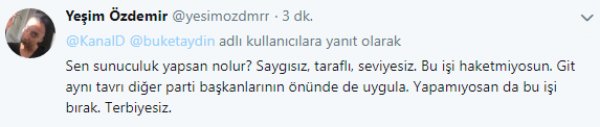 Buket Aydın'ın kahkahaları CHP'lileri kızdırdı