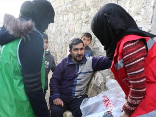 İHH’dan Afrin’deki engellilere yardım eli
