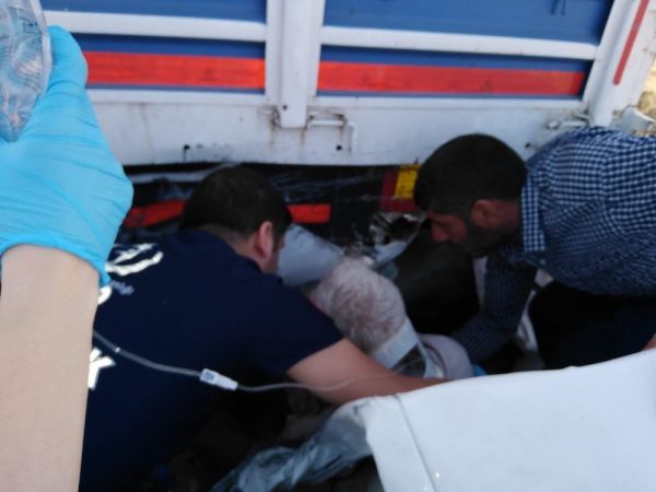 Siverek’te trafik kazası: 1 yaralı