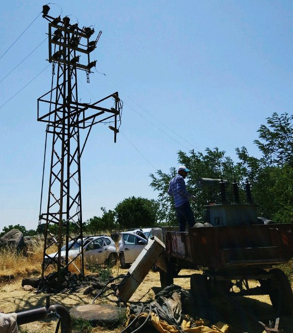Şanlıurfa'da aynı ilçede ikinci kaçak trafo tespit edildi