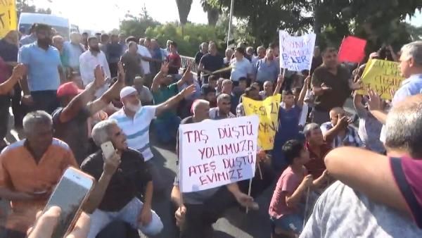 Şanlıurfa'da yol eylemi