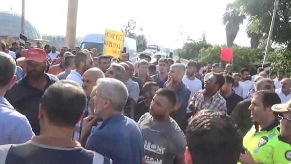 Şanlıurfa'da yol eylemi