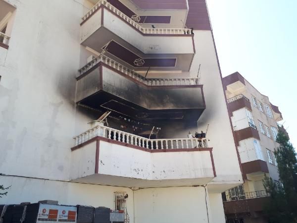 Şanlıurfa'da yangına TOMA müdahalesi