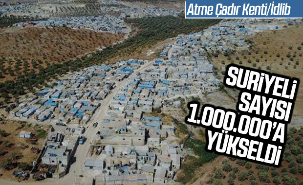Atme Kampı’na yerleşen Suriyeli sayısı artıyor
