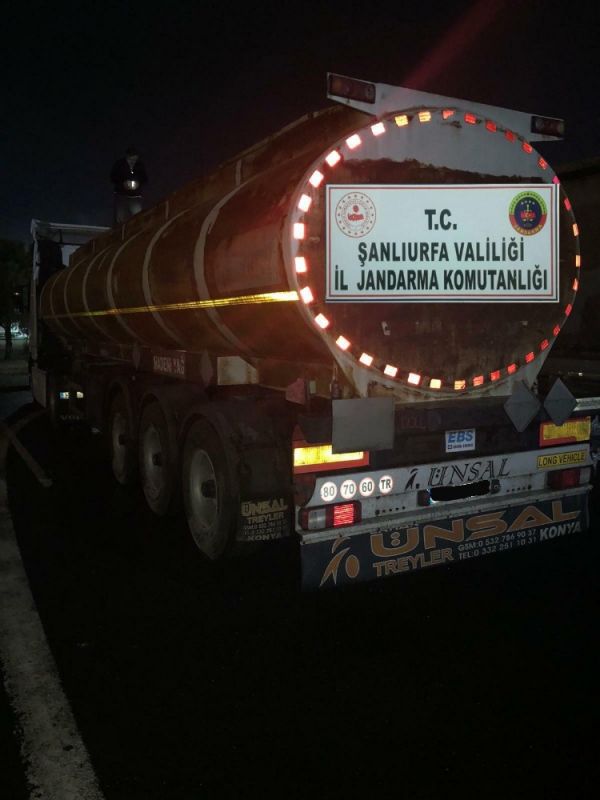 Şanlıurfa’da 31 bin litre kaçak akaryakıt ele geçirildi -1