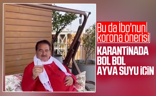 İbrahim Tatlıses’in korona önerisi