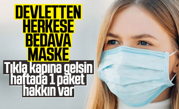 PTT ücretsiz maske dağıtımı yapacak