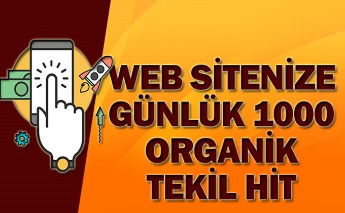 Web Sitenize Günlük 1000 Tekil Organik Hit
