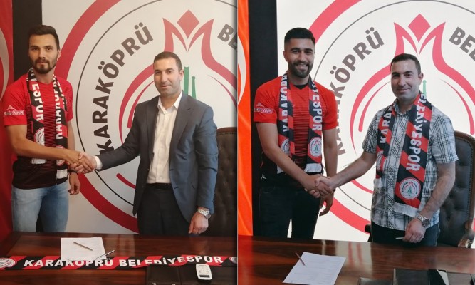 Karaköprü Belediyespora 2 yeni transfer kadroya aldı