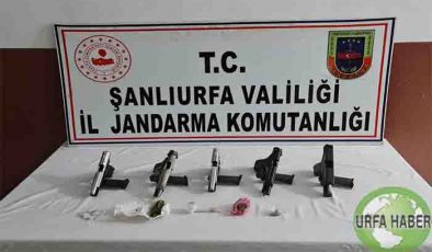 Silah ve uyuşturucu kaçakçılarına operasyon Şanlıurfa