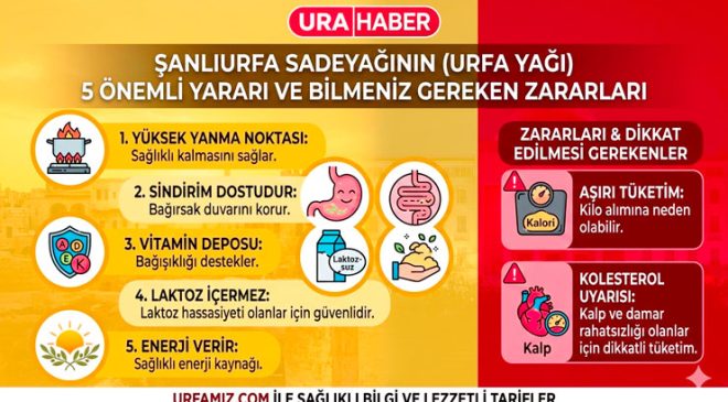 Şanlıurfa Sadeyağının (Urfa Yağı) 5 Önemli Yararı ve Bilmeniz Gereken Zararları