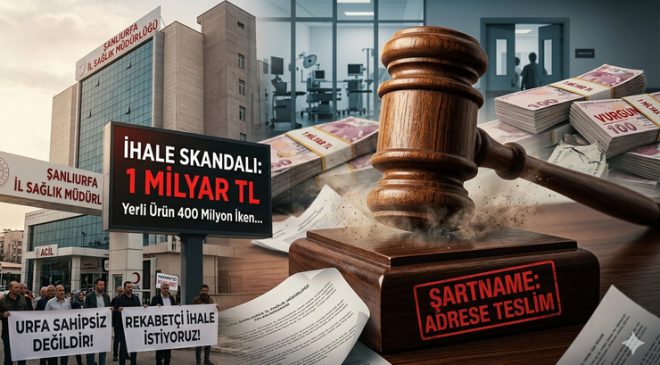 Şanlıurfa Sağlık İhalesinde Milyarlık ‘Adrese Teslim’ Skandalı İddiası!
