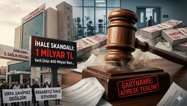 Şanlıurfa Sağlık İhalesinde Milyarlık ‘Adrese Teslim’ Skandalı İddiası!